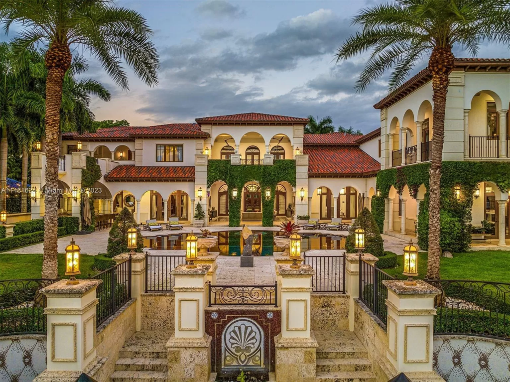 mediterranean mansion tour